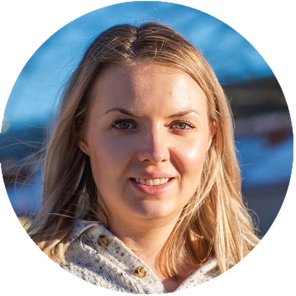 Sophie Näsström, ekonomiassistent på PCS Modulsystem